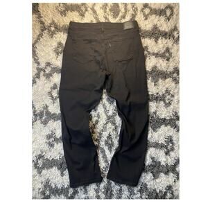 Levi's Water Less Classic Straight Fit Men's Black Stretch Denim Jeans Dark Wash